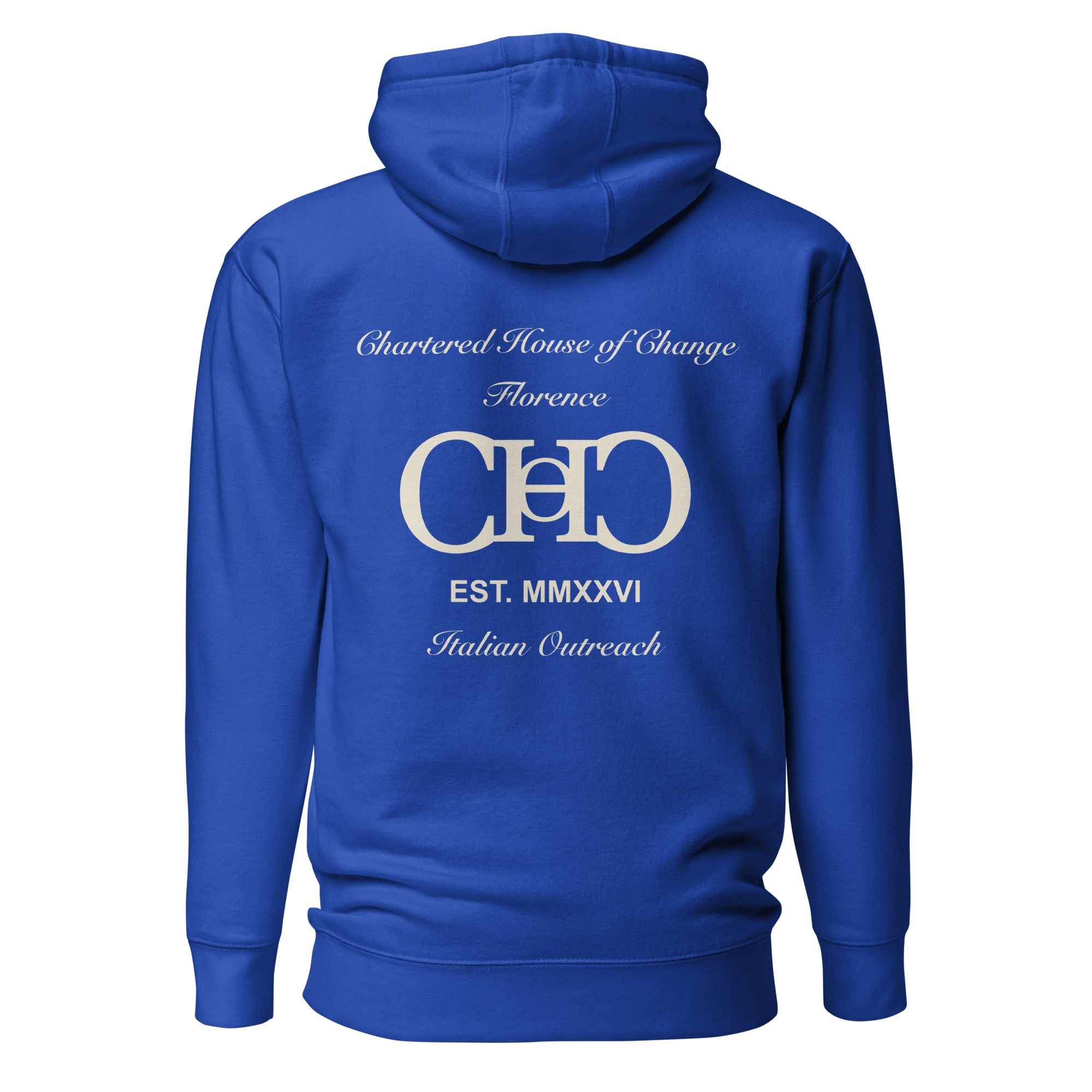 Florence Outreach Hoodie back